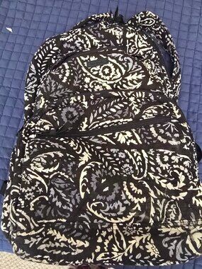 Vera Bradley Paisley Noir XL Backpack